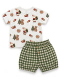 Christmas Bubble Shorts Loungewear