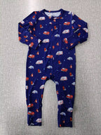 Magnetic Sleepsuit - Emergency Vehicle Print