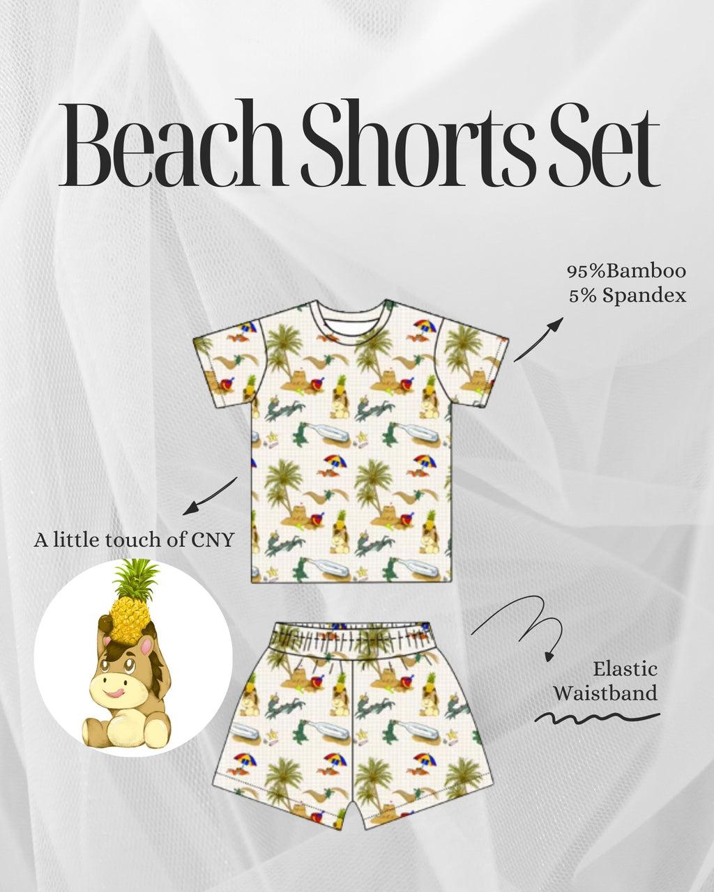 Beach Shorts Set