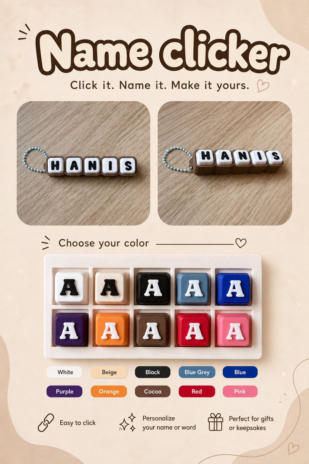Custom Name Clicker