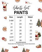 Christmas Bubble Shorts Loungewear