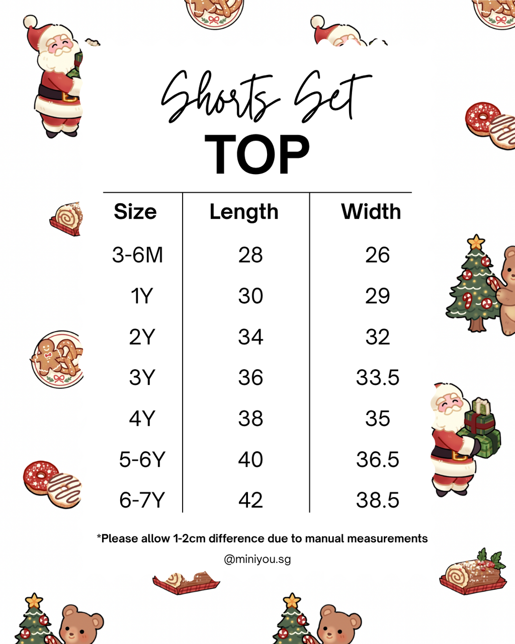 Christmas Bubble Shorts Loungewear