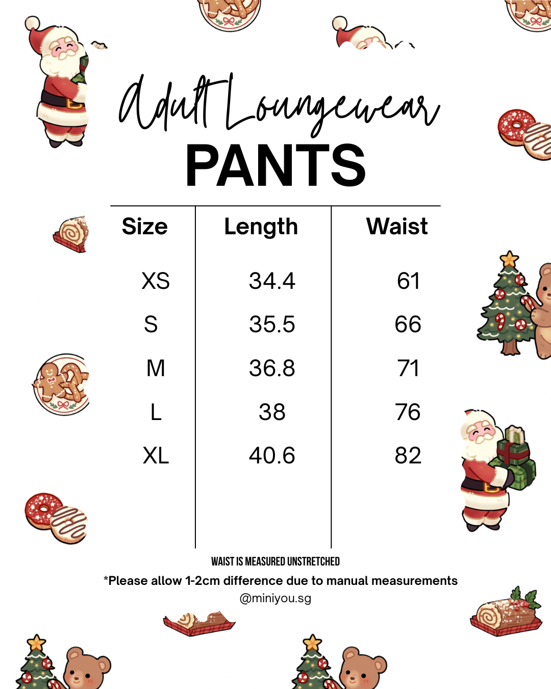 [Adult] Christmas Loungewear Set