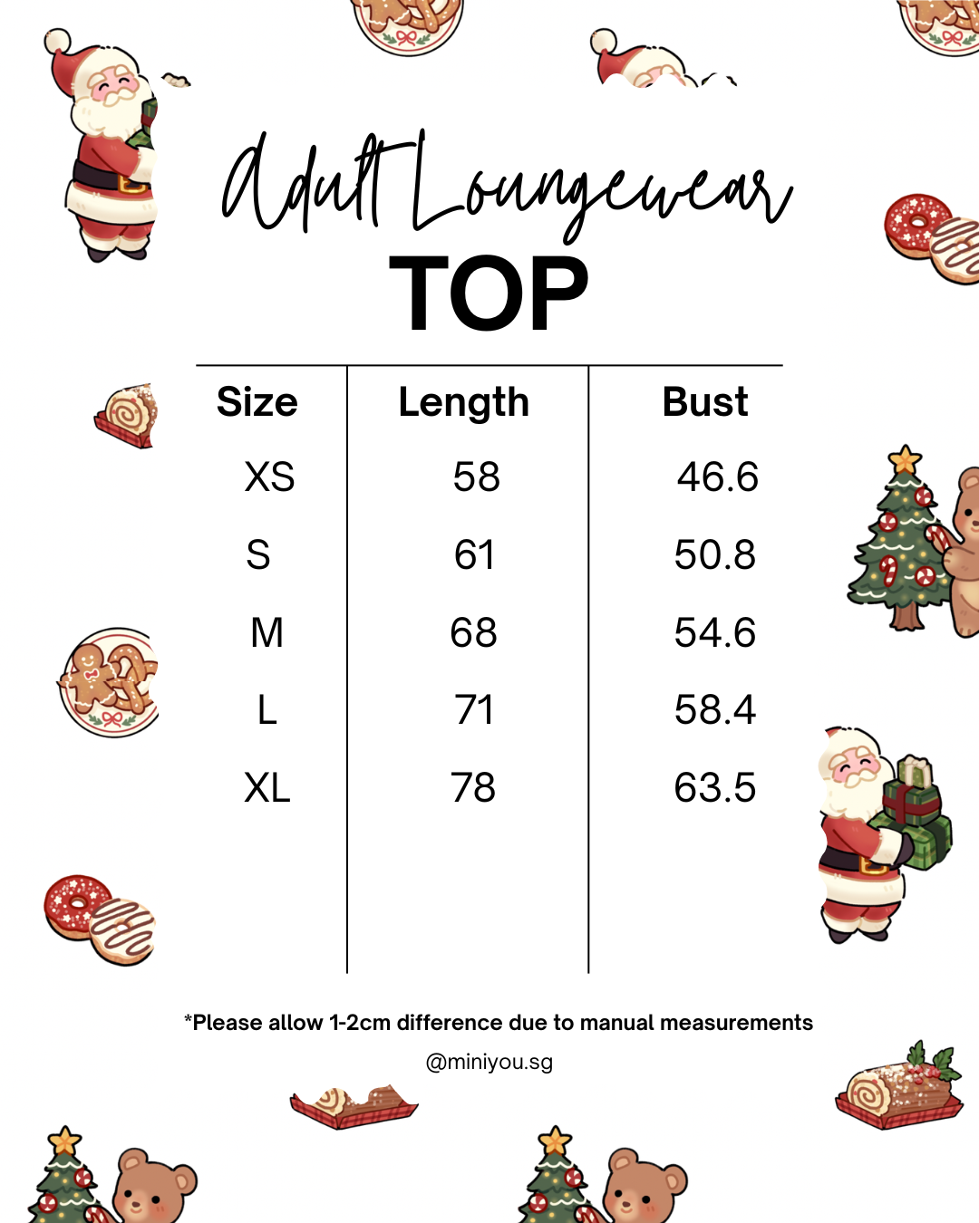 [Adult] Christmas Loungewear Set